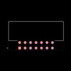 TST-107-05-L-D-RA Footprint