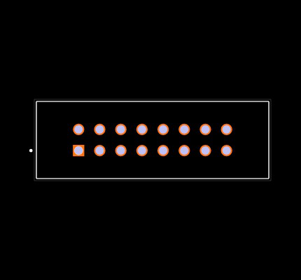TST-108-02-S-D-14 Footprint
