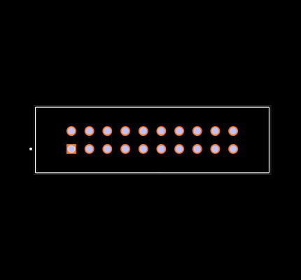TST-110-03-L-D Footprint