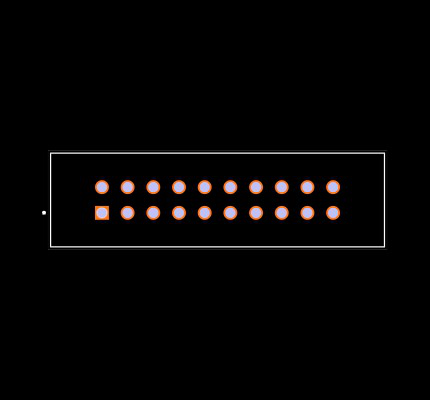 TST-110-03-S-D Footprint