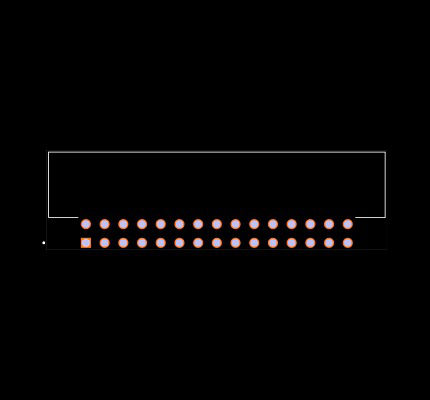 TST-115-05-L-D-RA Footprint