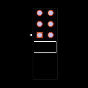 TSW-102-08-L-T-RA Footprint