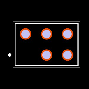 TSW-103-05-T-D-001 Footprint