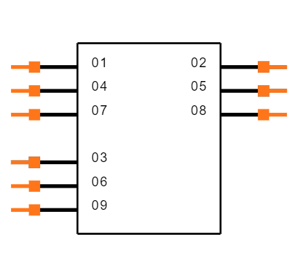 TSW-103-08-G-T-LL Symbol