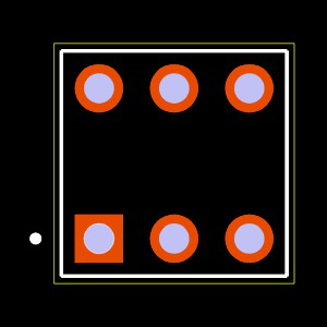 TSW-103-08-L-Q Footprint