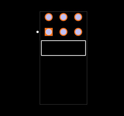 TSW-103-16-T-D-LA Footprint
