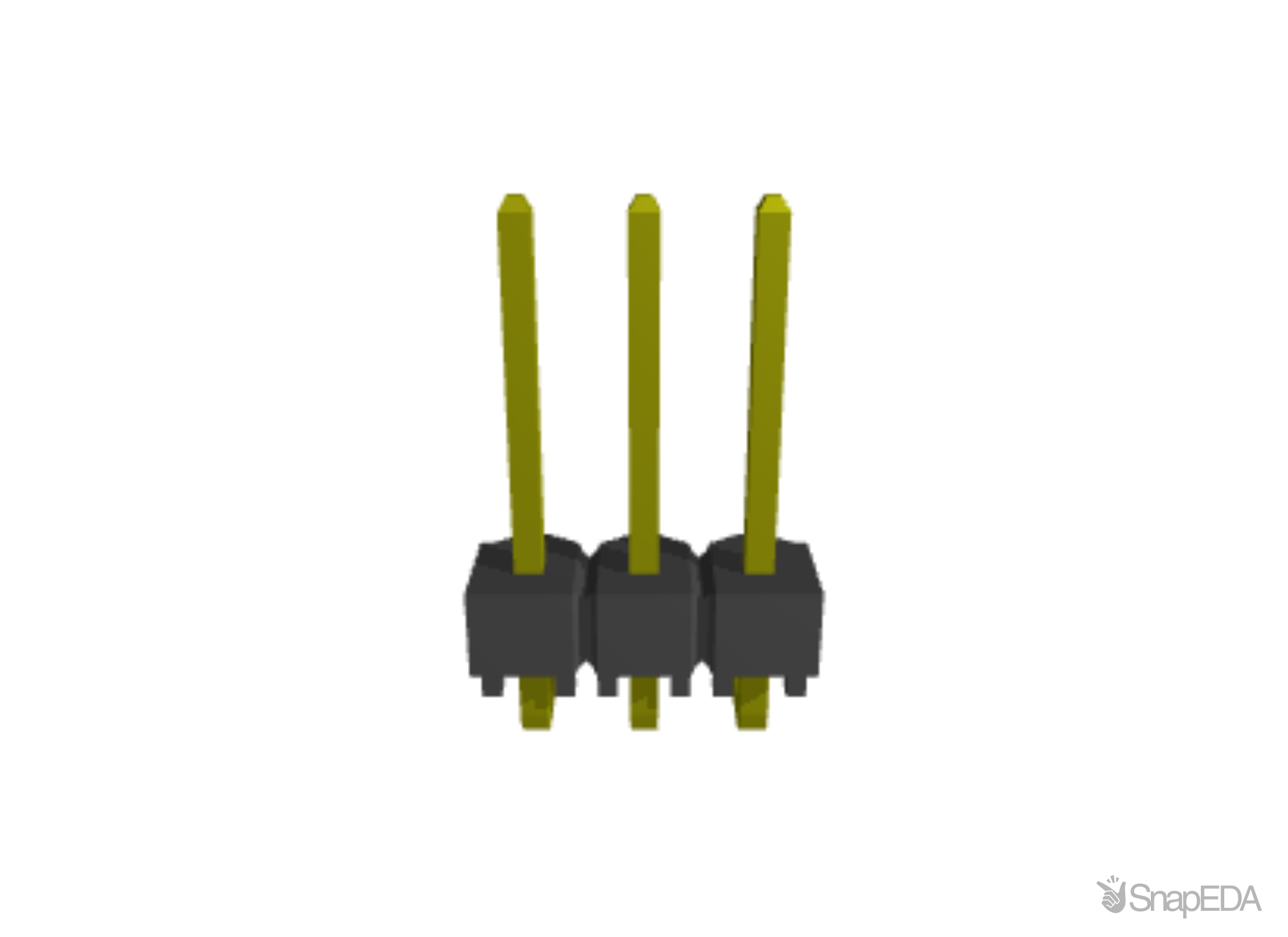 TSW-103-25-T-S-LA 3D Model