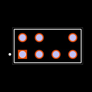 TSW-104-07-G-D-006 Footprint
