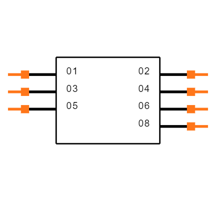 TSW-104-07-H-D-007 Symbol