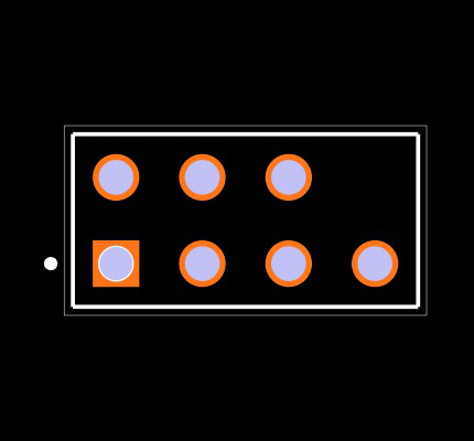 TSW-104-07-H-D-008 Footprint