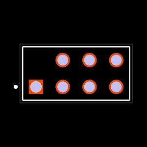 TSW-104-07-L-D-002 Footprint