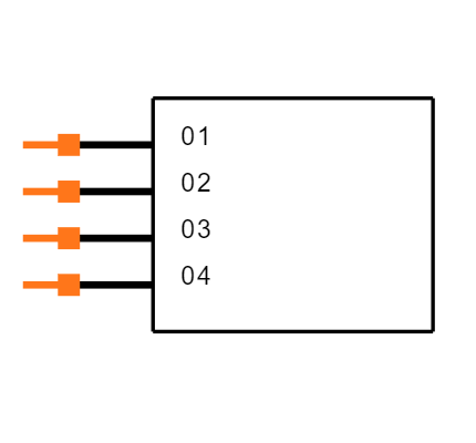 TSW-104-08-F-S Symbol