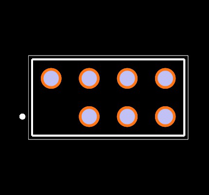 TSW-104-08-G-D-LL-001 Footprint