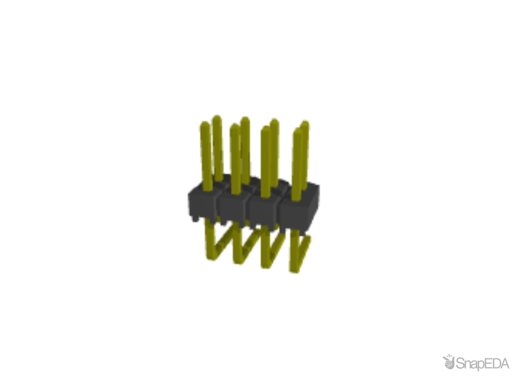 TSW-104-08-G-D-RA 3D Model