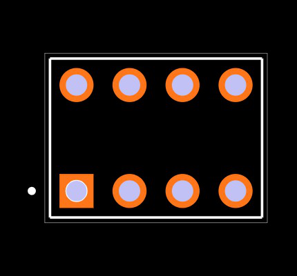 TSW-104-08-S-Q Footprint