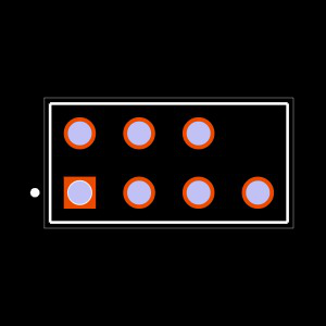 TSW-104-08-T-D-008 Footprint