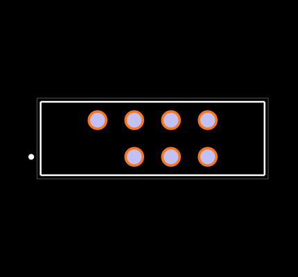 TSW-104-08-T-D-LC-001 Footprint