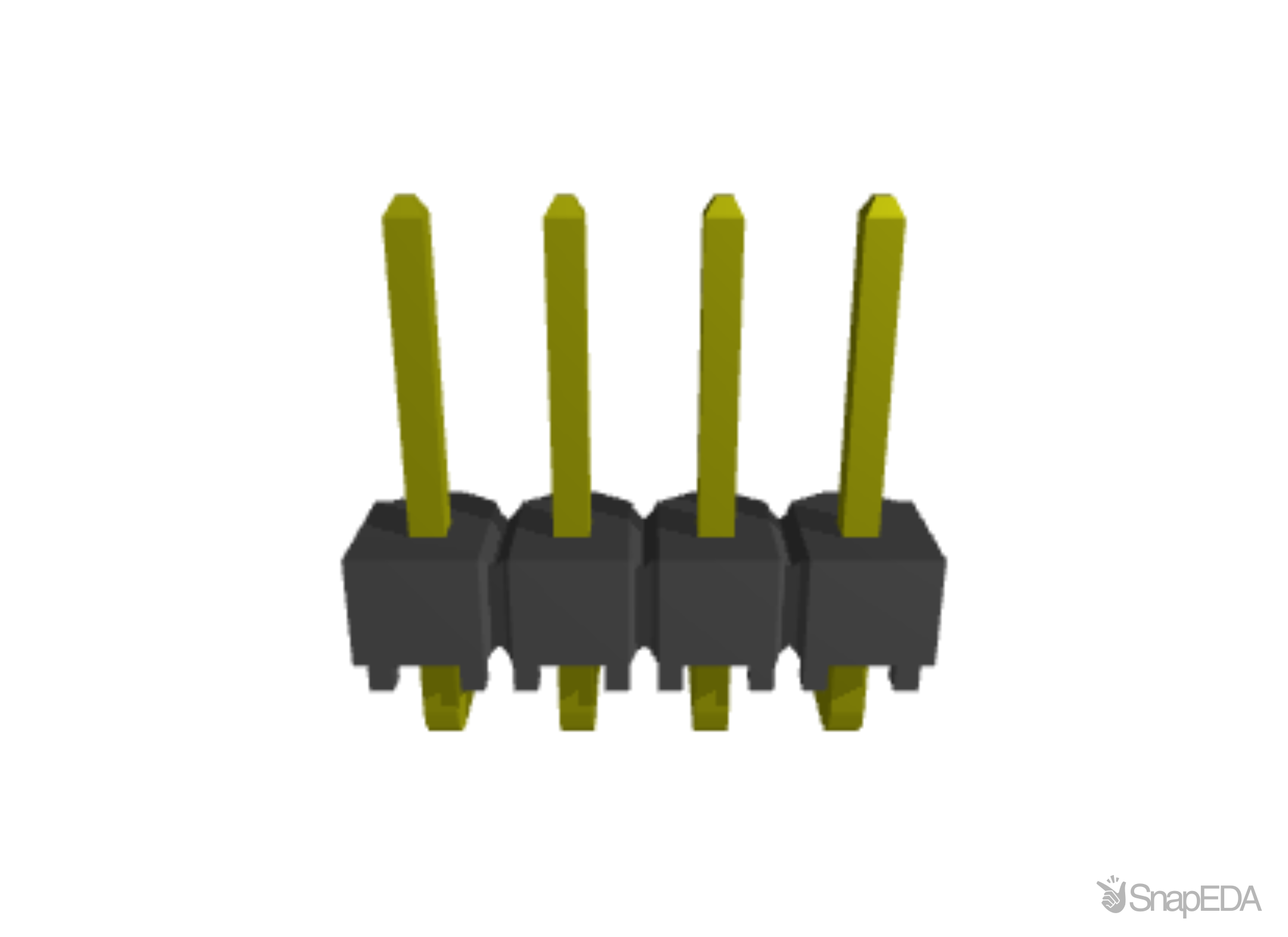 TSW-104-08-T-S-LA 3D Model