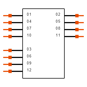 TSW-104-09-F-T-RA Symbol