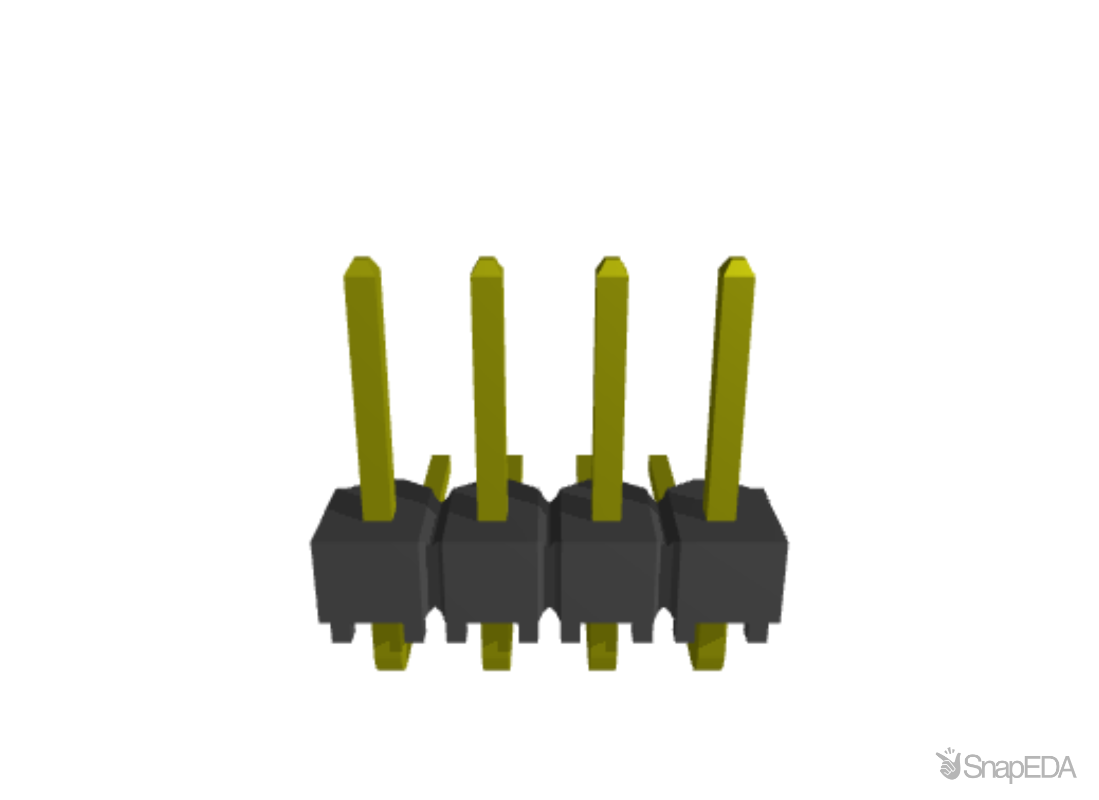 TSW-104-10-L-S-RA 3D Model