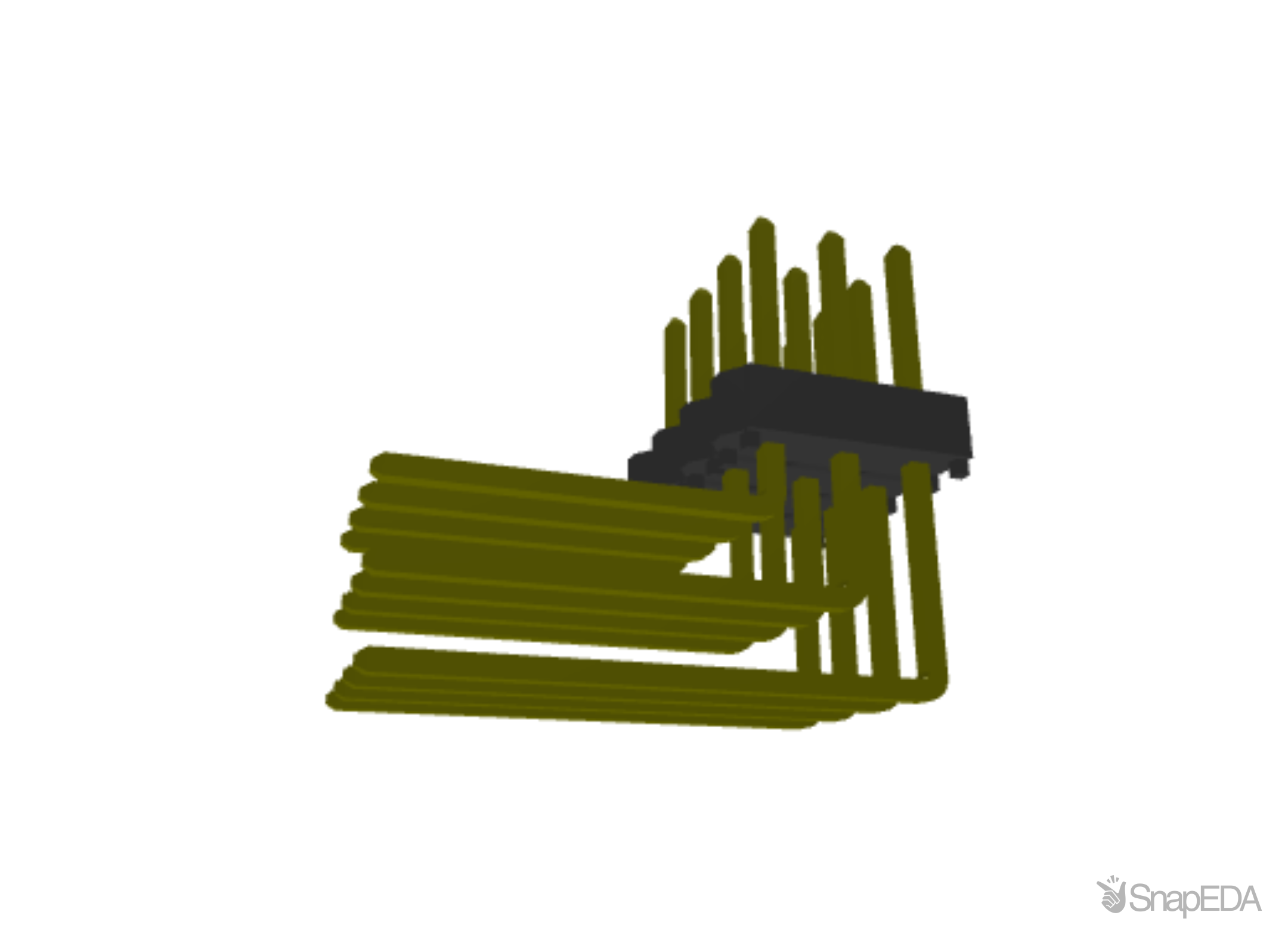 TSW-104-10-S-T-RA 3D Model