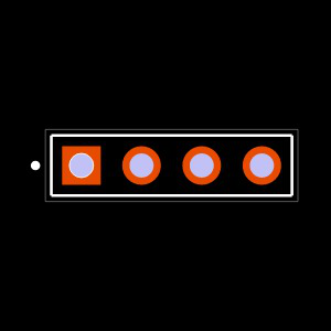 TSW-104-14-F-S-LL Footprint