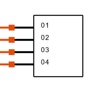 TSW-104-14-L-S-LL Symbol