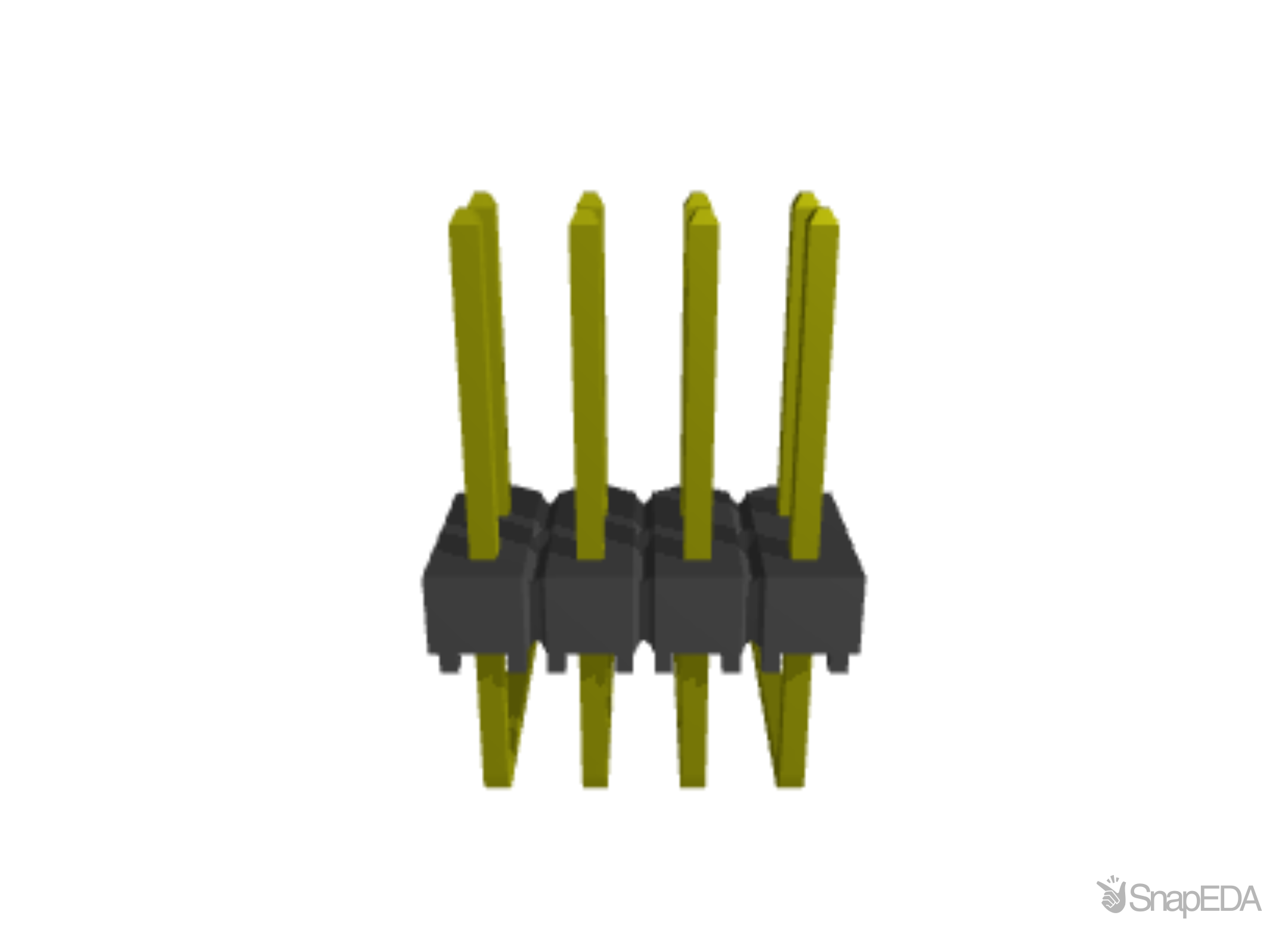 TSW-104-16-G-D-RA 3D Model