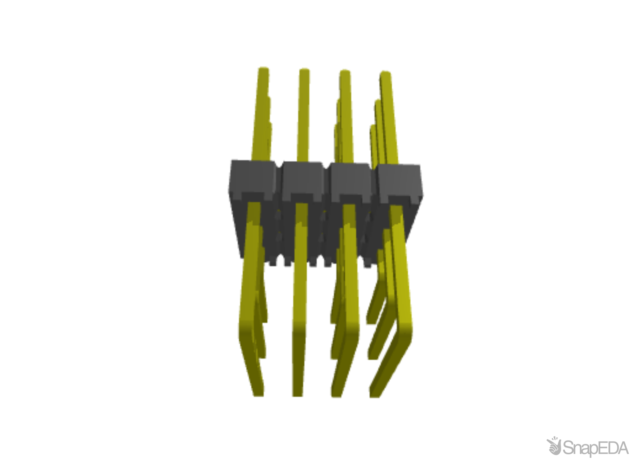 TSW-104-16-G-T-RA 3D Model