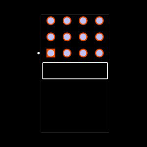 TSW-104-16-G-T-RA Footprint