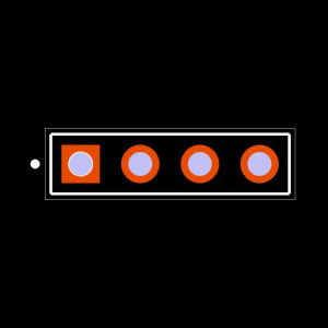 TSW-104-18-G-S-LL Footprint