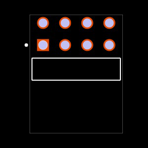 TSW-104-22-G-D-LA Footprint