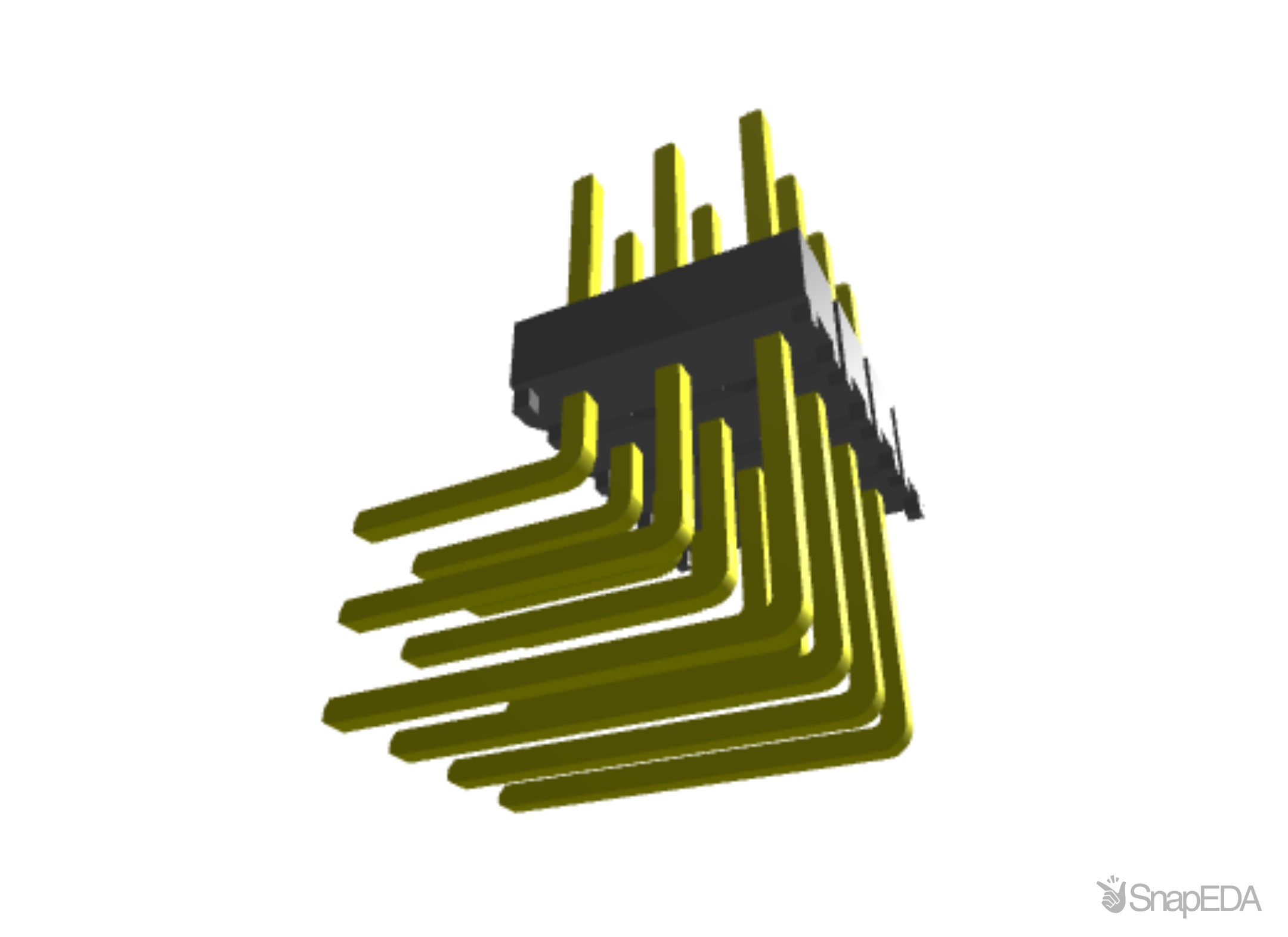 TSW-104-22-G-T-RA 3D Model