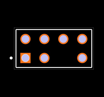TSW-104-22-L-D-005 Footprint