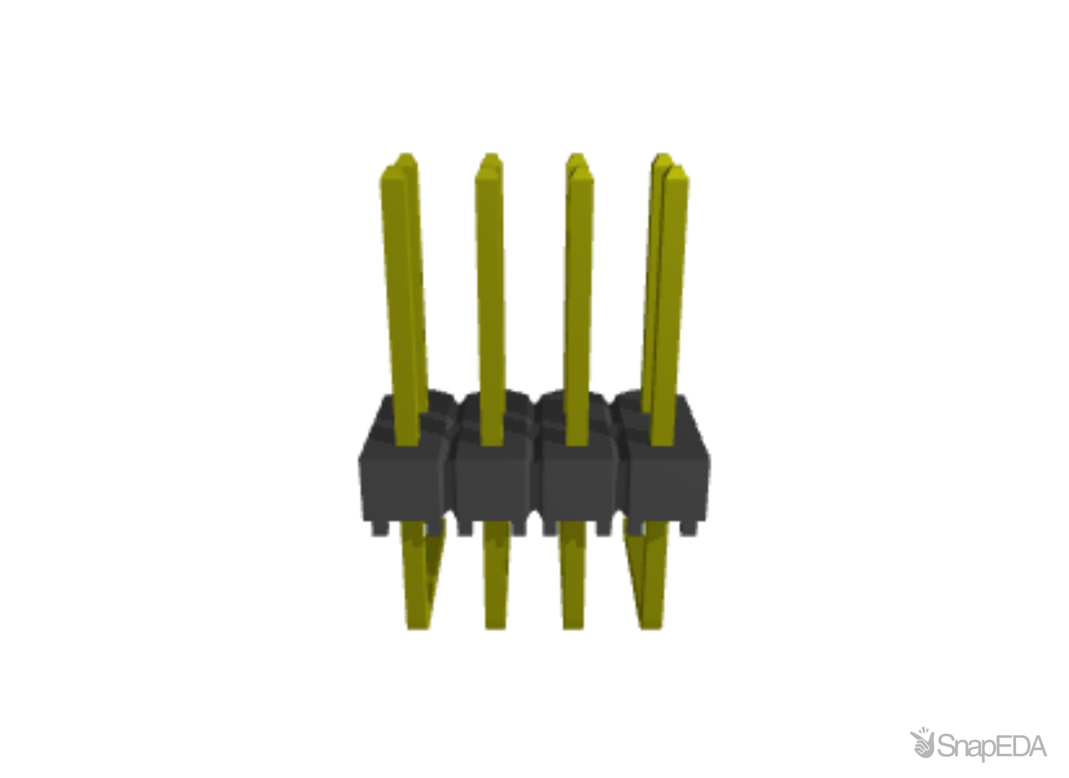 TSW-104-25-L-D-RA 3D Model