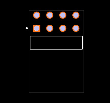 TSW-104-25-L-D-RA Footprint