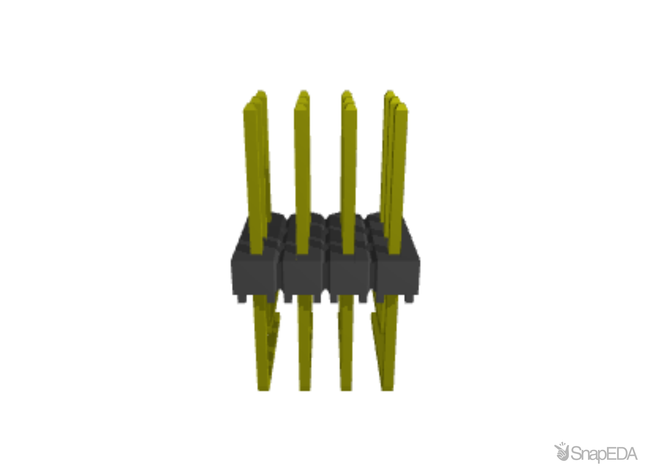 TSW-104-25-S-T-RA 3D Model