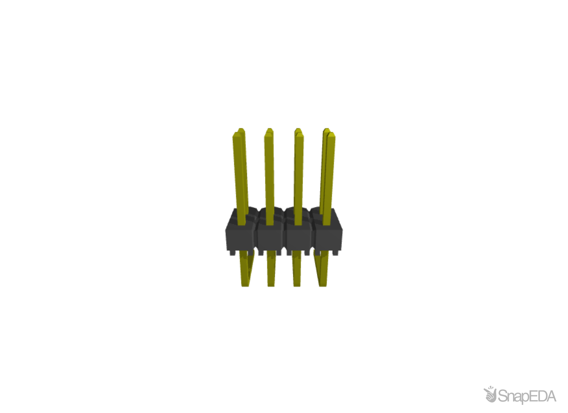 TSW-104-25-T-D-RA 3D Model