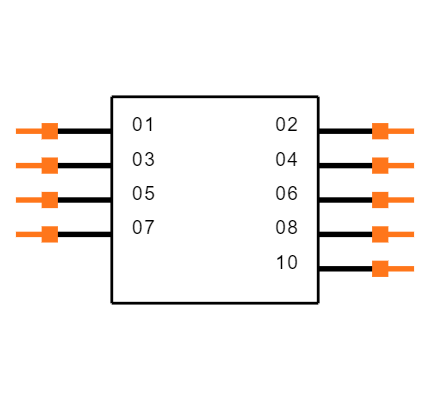 TSW-105-07-H-D-009 Symbol