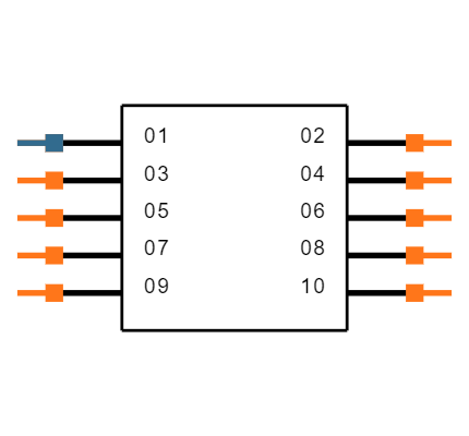 TSW-105-07-H-D Symbol