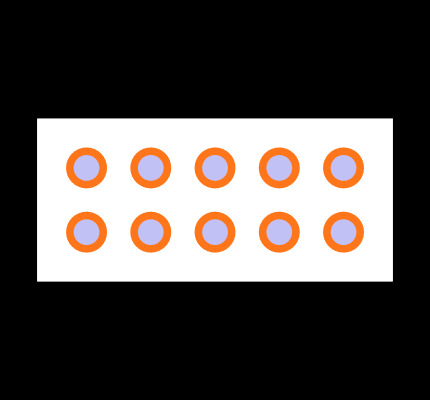 TSW-105-07-L-D-005 Footprint