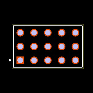 TSW-105-07-TL-T Footprint