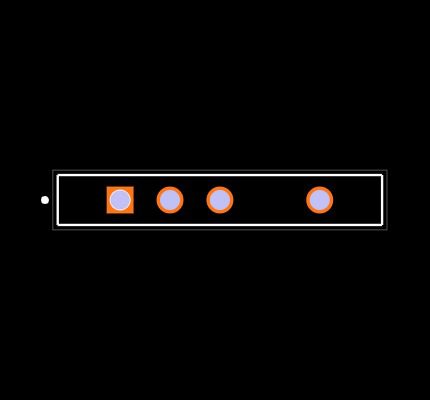 TSW-105-08-F-S-LC-004 Footprint