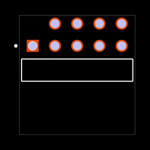TSW-105-08-G-D-LA-002 Footprint