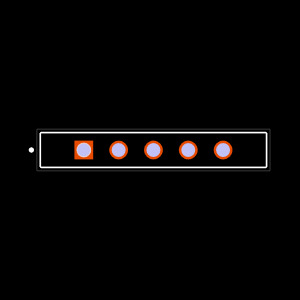 TSW-105-08-G-S-LC Footprint