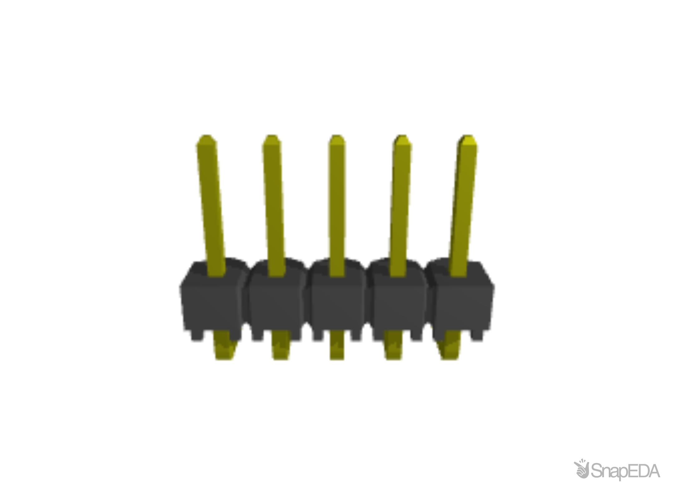 TSW-105-08-G-S-RA 3D Model