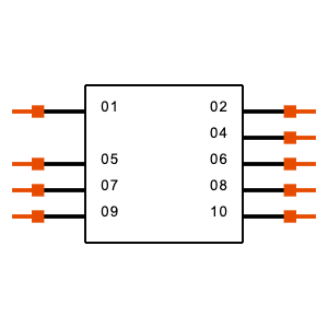 TSW-105-08-T-D-RA-003 Symbol