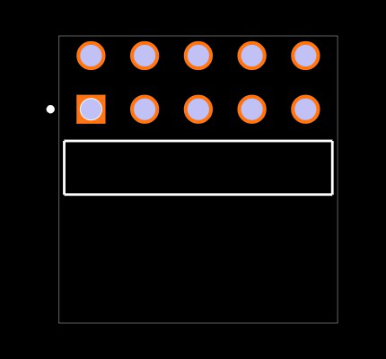 TSW-105-08-TM-D-RA Footprint
