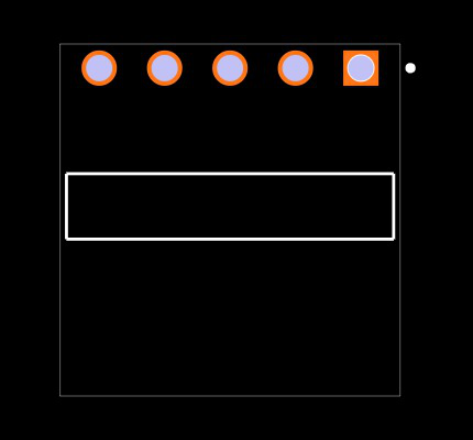 TSW-105-10-G-S-RE Footprint