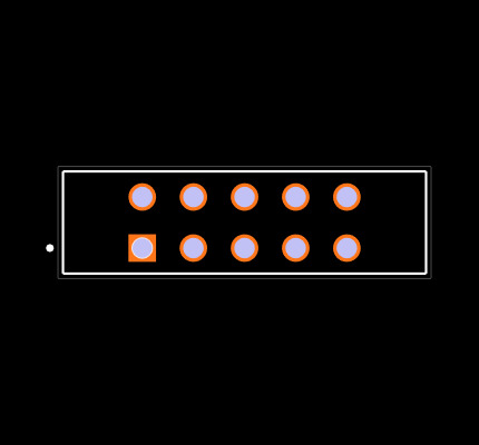 TSW-105-12-G-D-LC Footprint